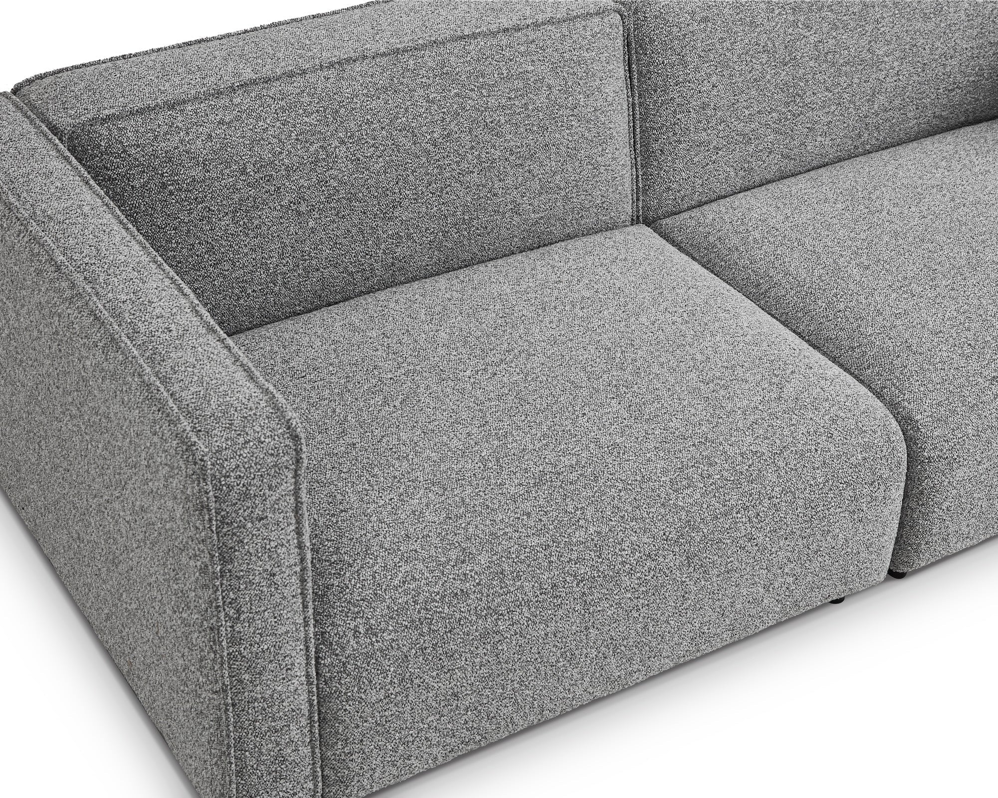 Liang & Eimil Riviera Outdoor Modular Sofa – Lima Grey & Deep Charcoal (CRIB 5)