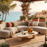 Liang & Eimil Capri Outdoor Modular Sofa – Lima Beige (CRIB 5)