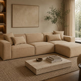 Liang & Eimil Efren Modular Sofa – Ottoman Module – Hopper Desert (CRIB5)