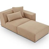 Liang & Eimil Efren Modular Sofa – Ottoman Module – Hopper Desert (CRIB5)