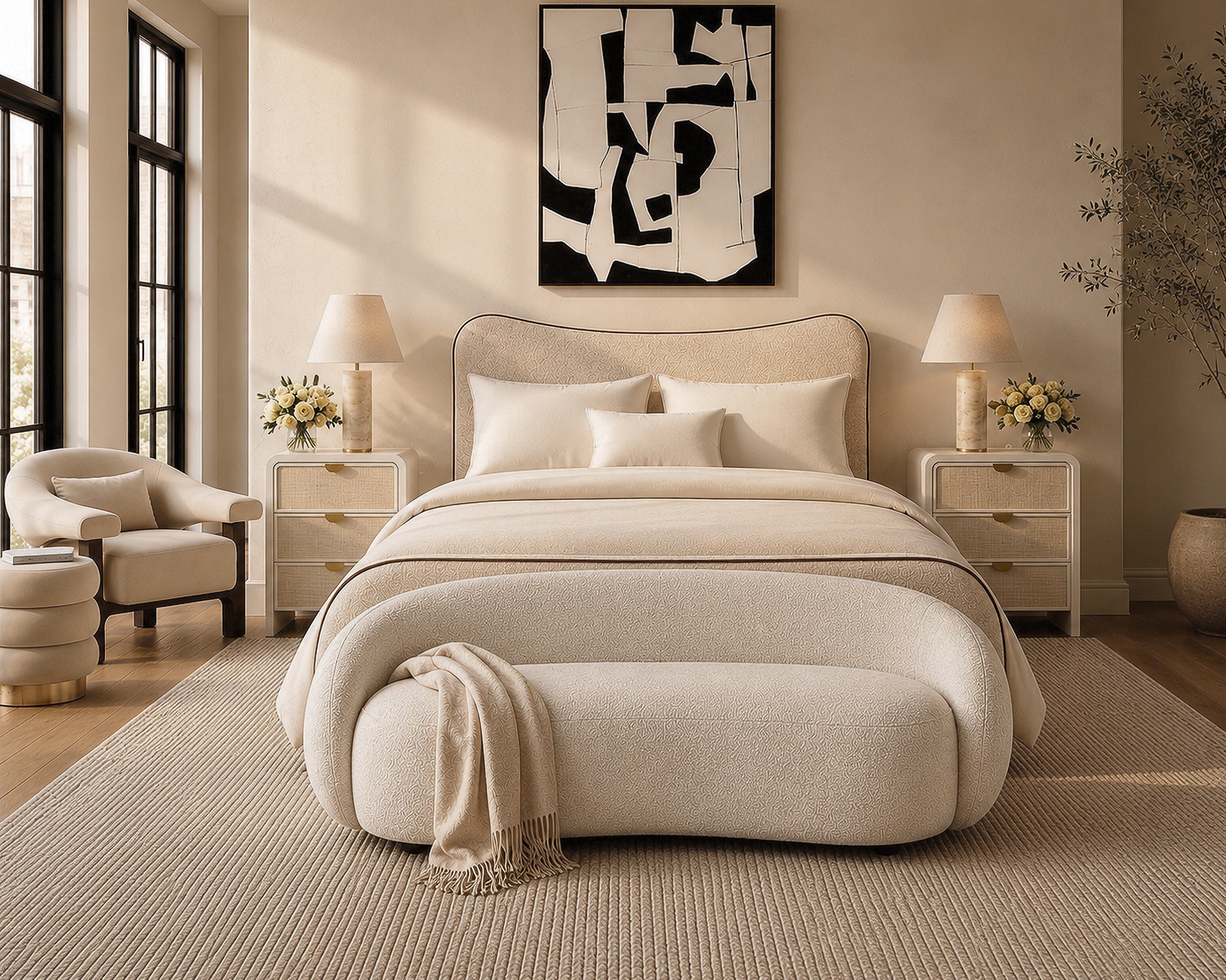 Liang & Eimil Arco 2 Seater Sofa – Capella Ivory (CRIB 5)
