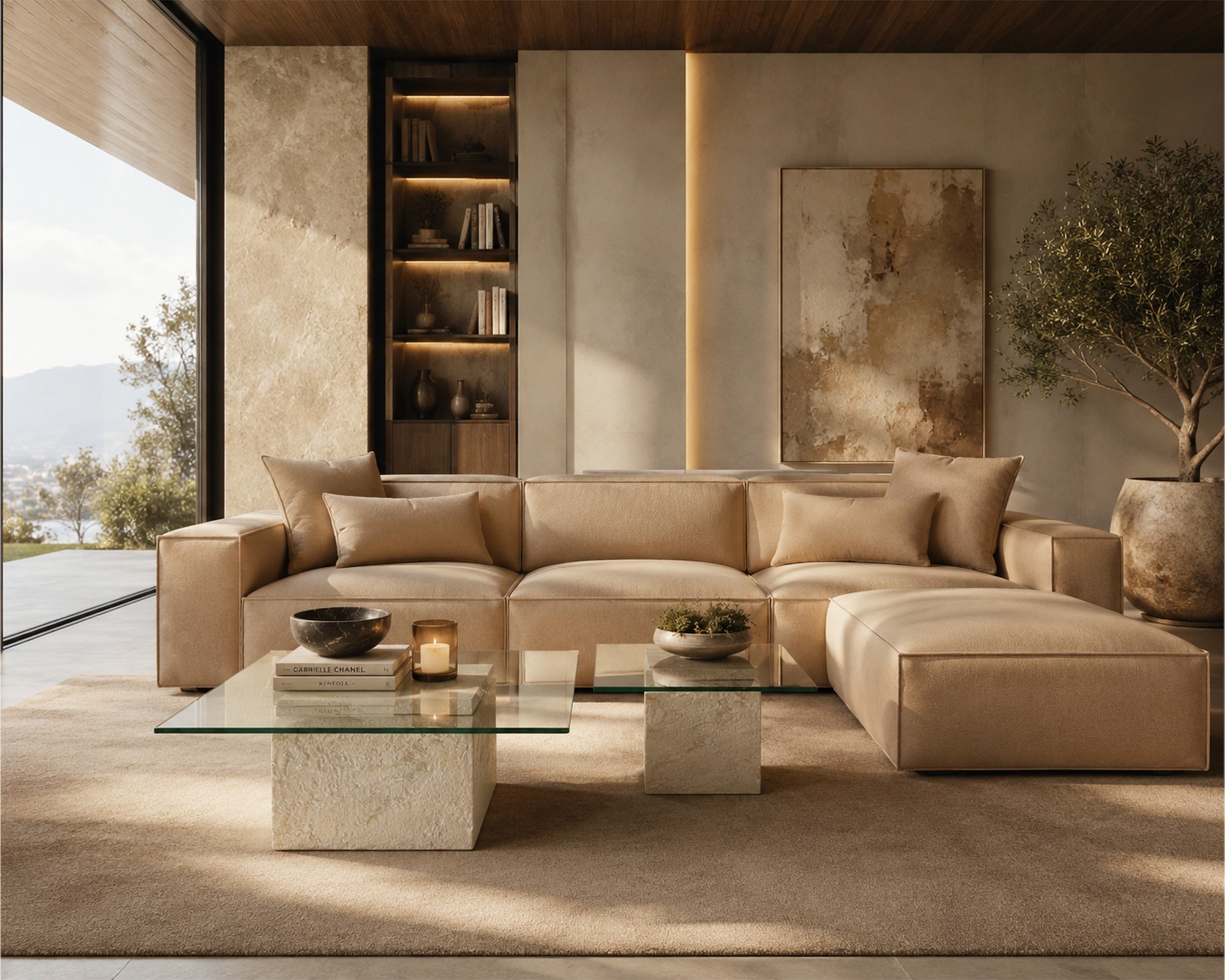 Liang & Eimil Efren Modular Sofa – Corner Module – Hopper Desert (CRIB5)