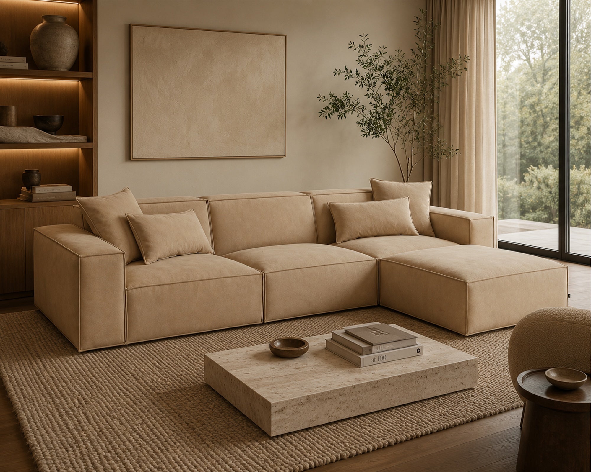 Liang & Eimil Efren Modular Sofa – Left-hand Module – Hopper Desert (CRIB5)