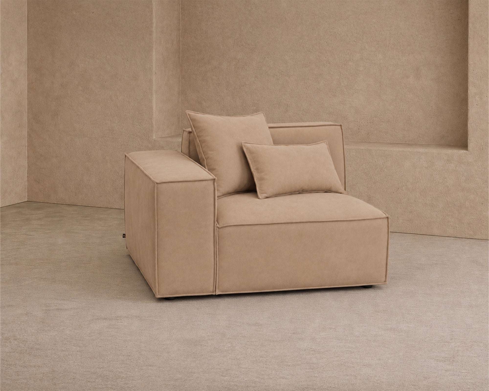 Liang & Eimil Efren Modular Sofa – Right-hand Module – Hopper Desert (CRIB5)