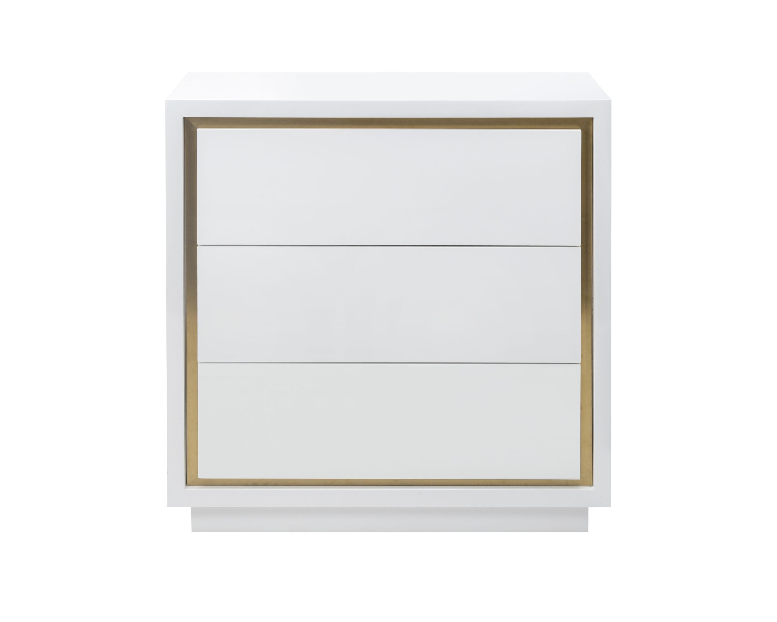 Liang & Eimil Utopia Chest of Drawers with High Gloss White Lacquer