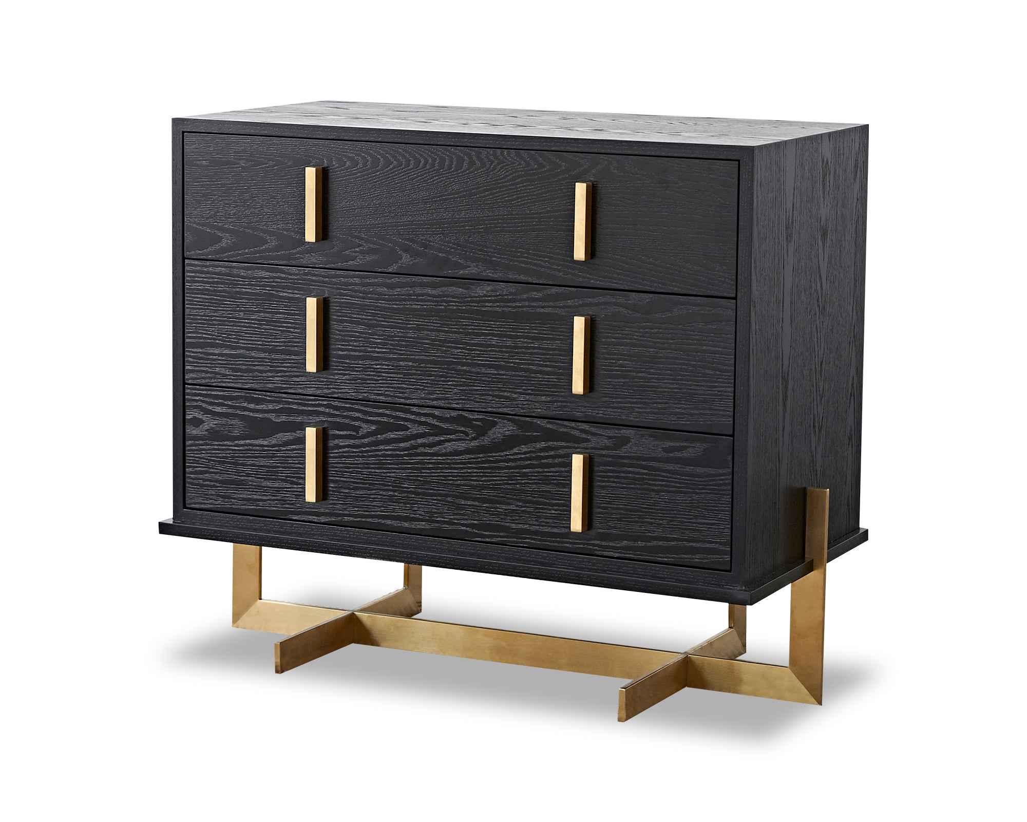 Liang & Eimil Archivolto Chest of Drawers in Wenge and Brushed Brass