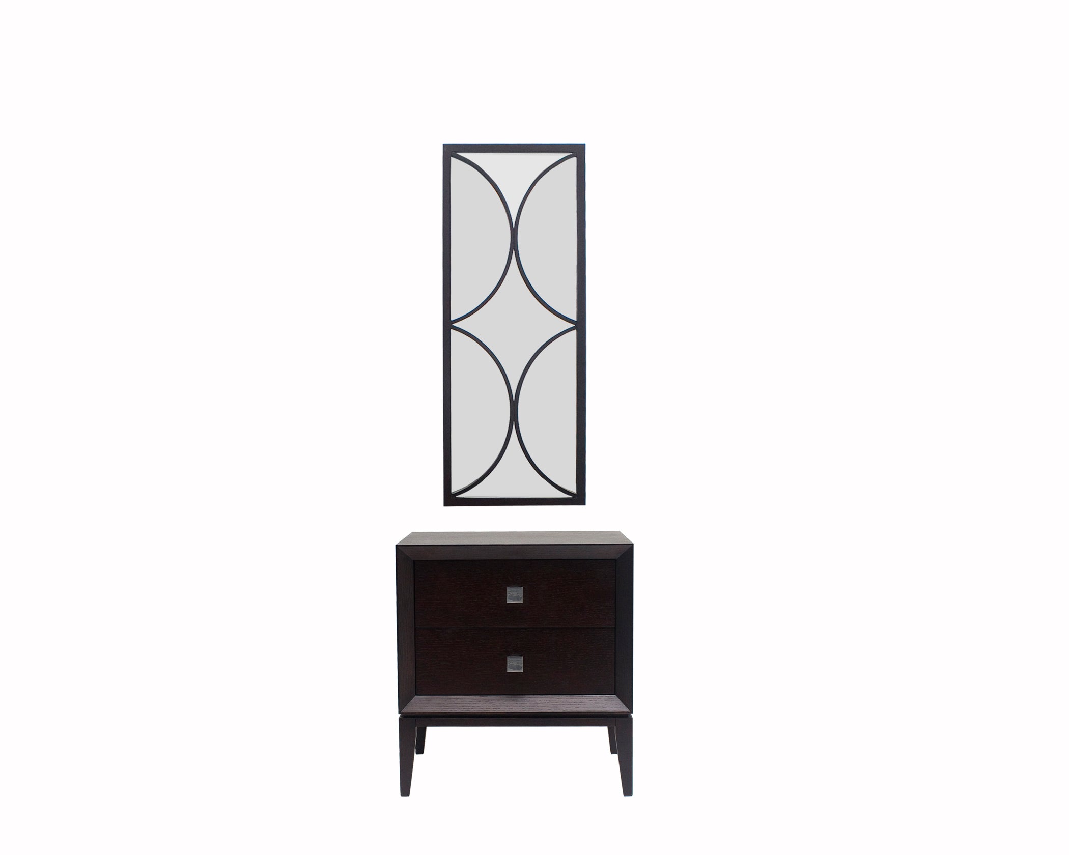 Savoy Mirror  - Wenge Oak
