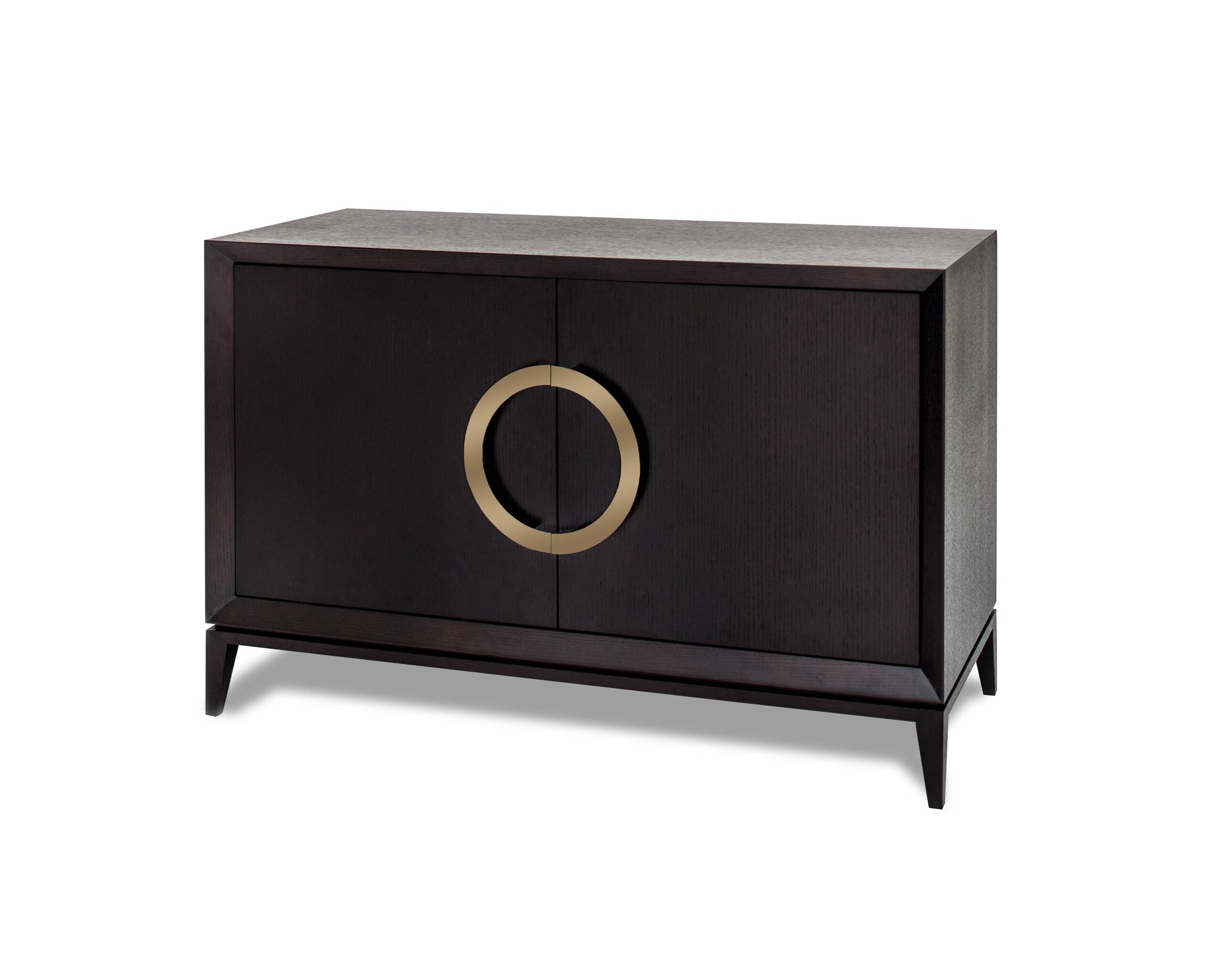 Rochel Sideboard  -  Wenge Oak/Gold Handles