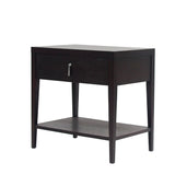 Sina Bedside Table  - Wenge Oak