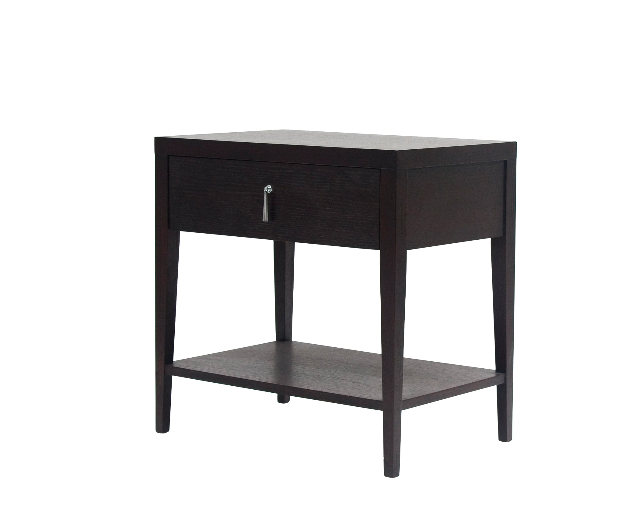 Sina Bedside Table  - Wenge Oak