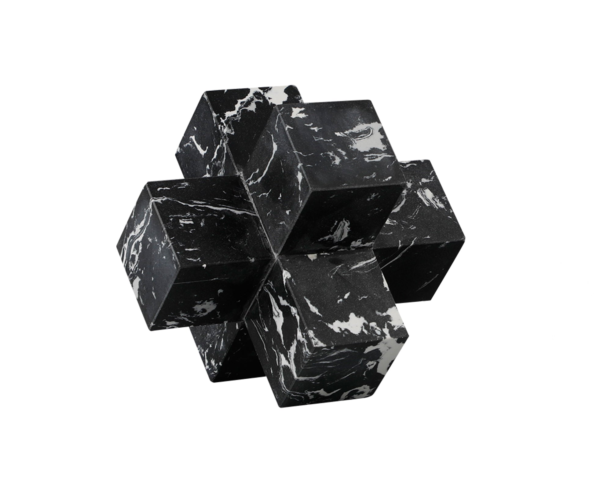 Liang & Eimil Large Marble Sculpture in Abstract Shaping