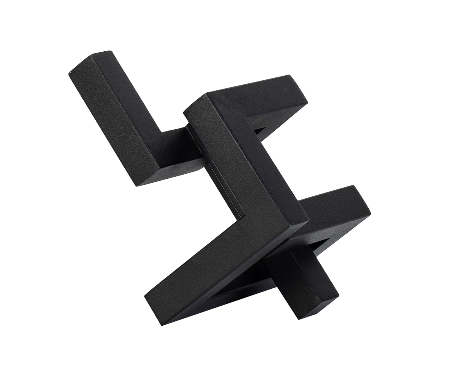Helston II Table Decoration - Blackened Steel