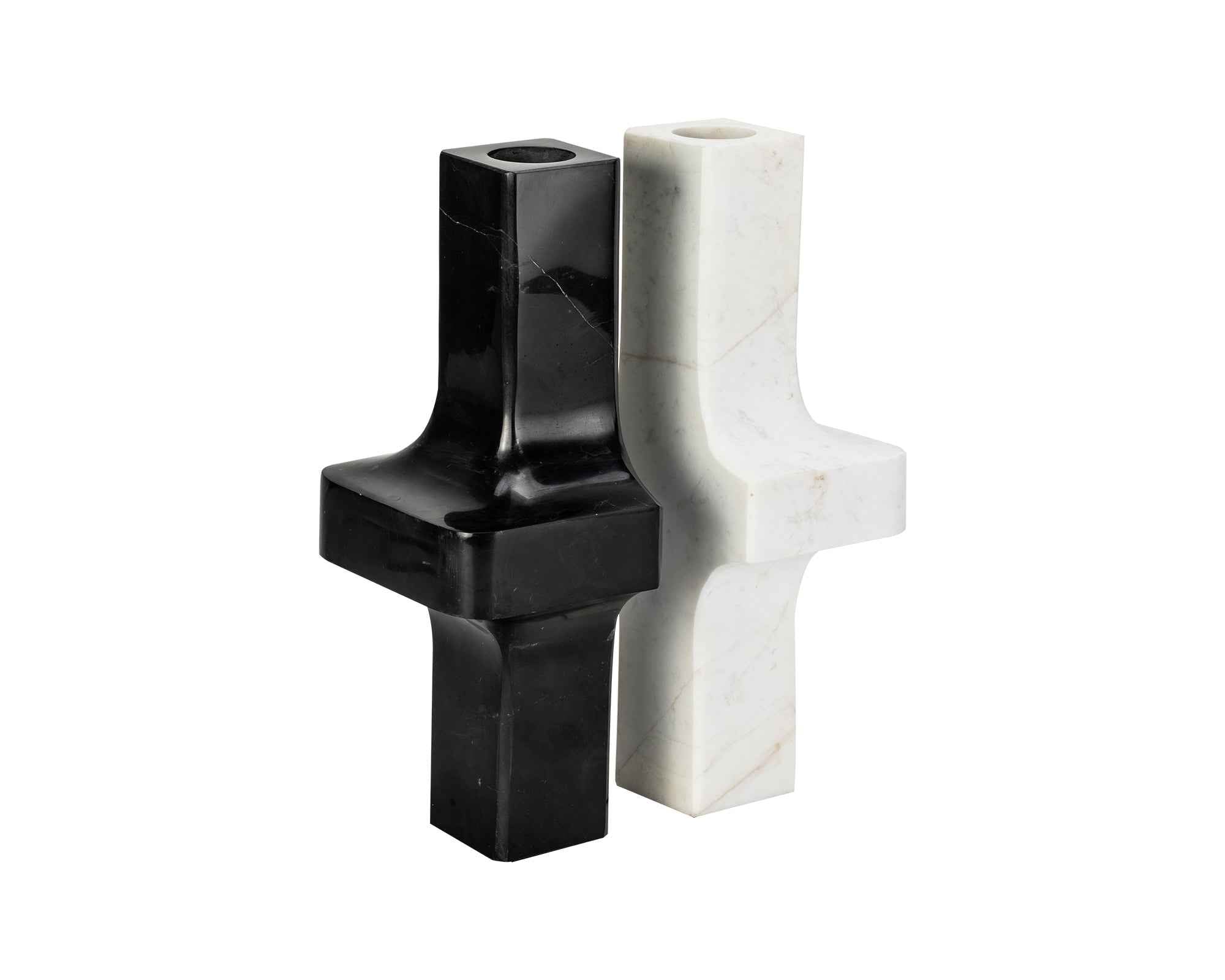 Adler White Vase - White