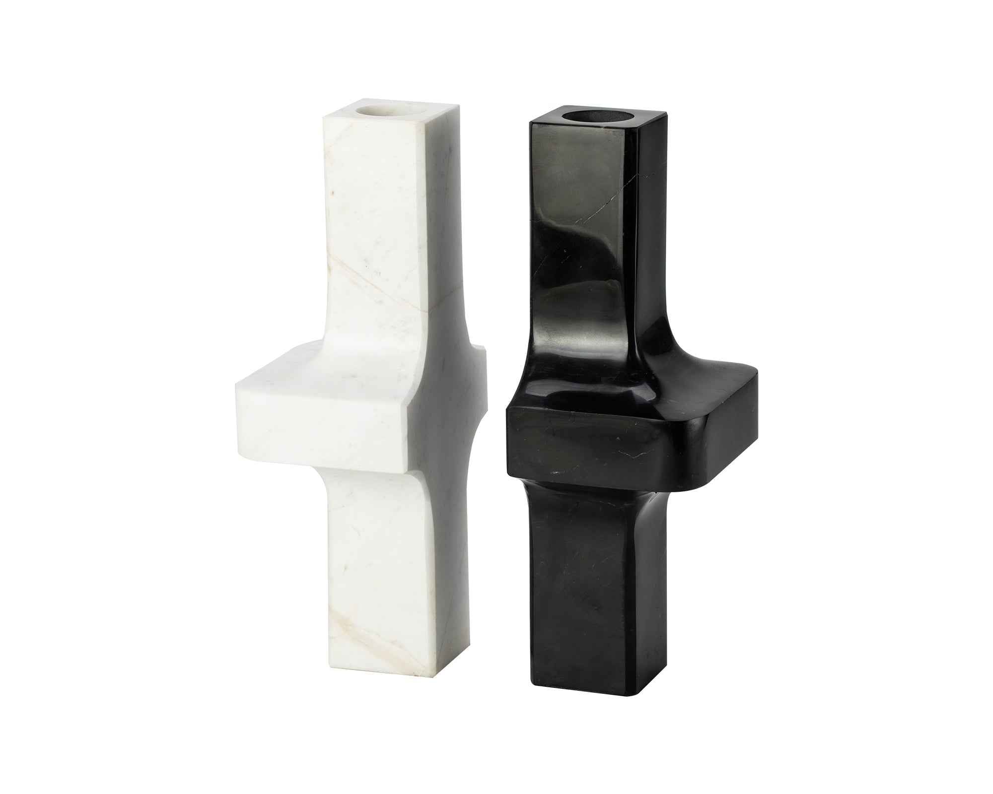 Adler White Vase - White
