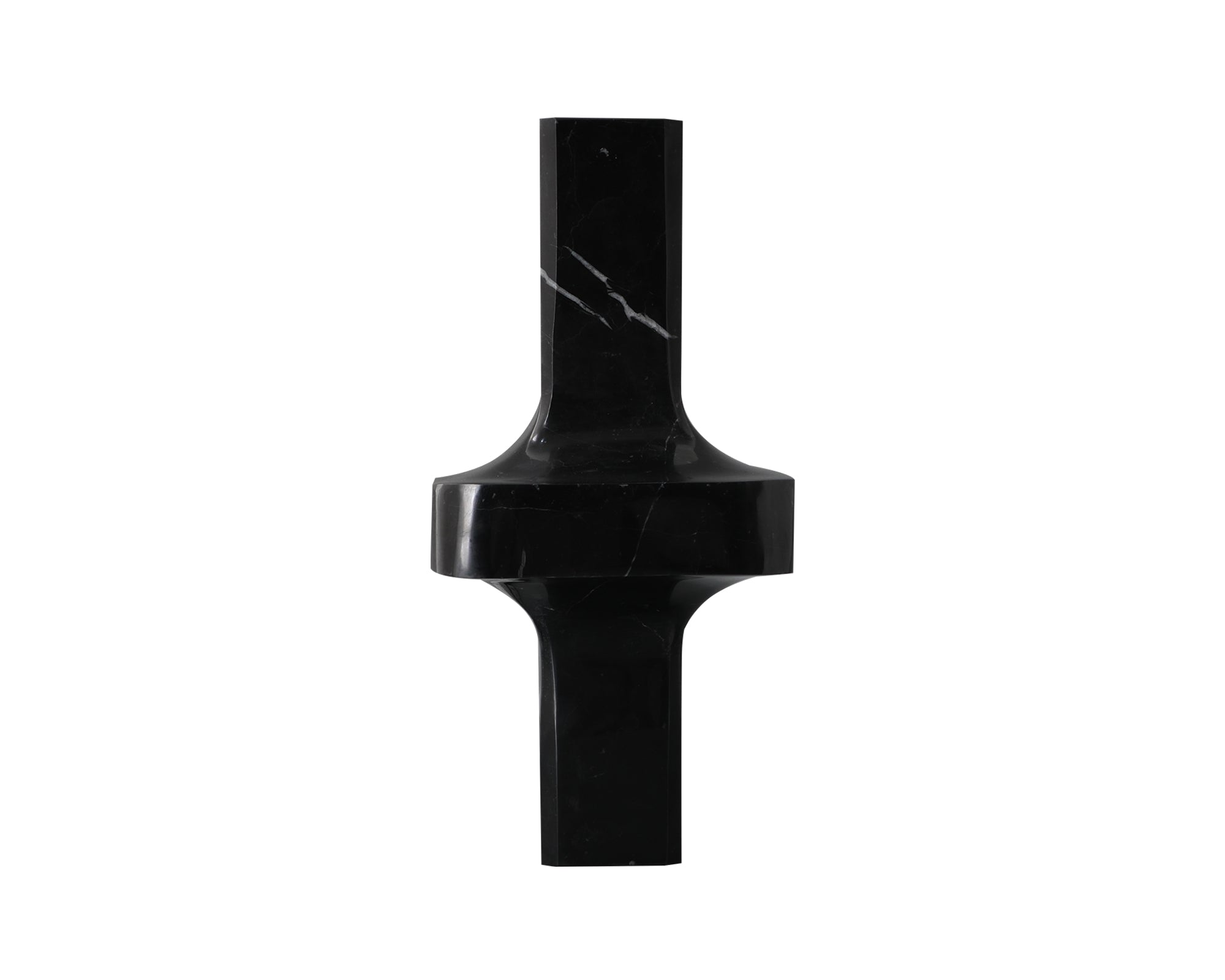 Liang & Eimil Adler Black Vase in Marble