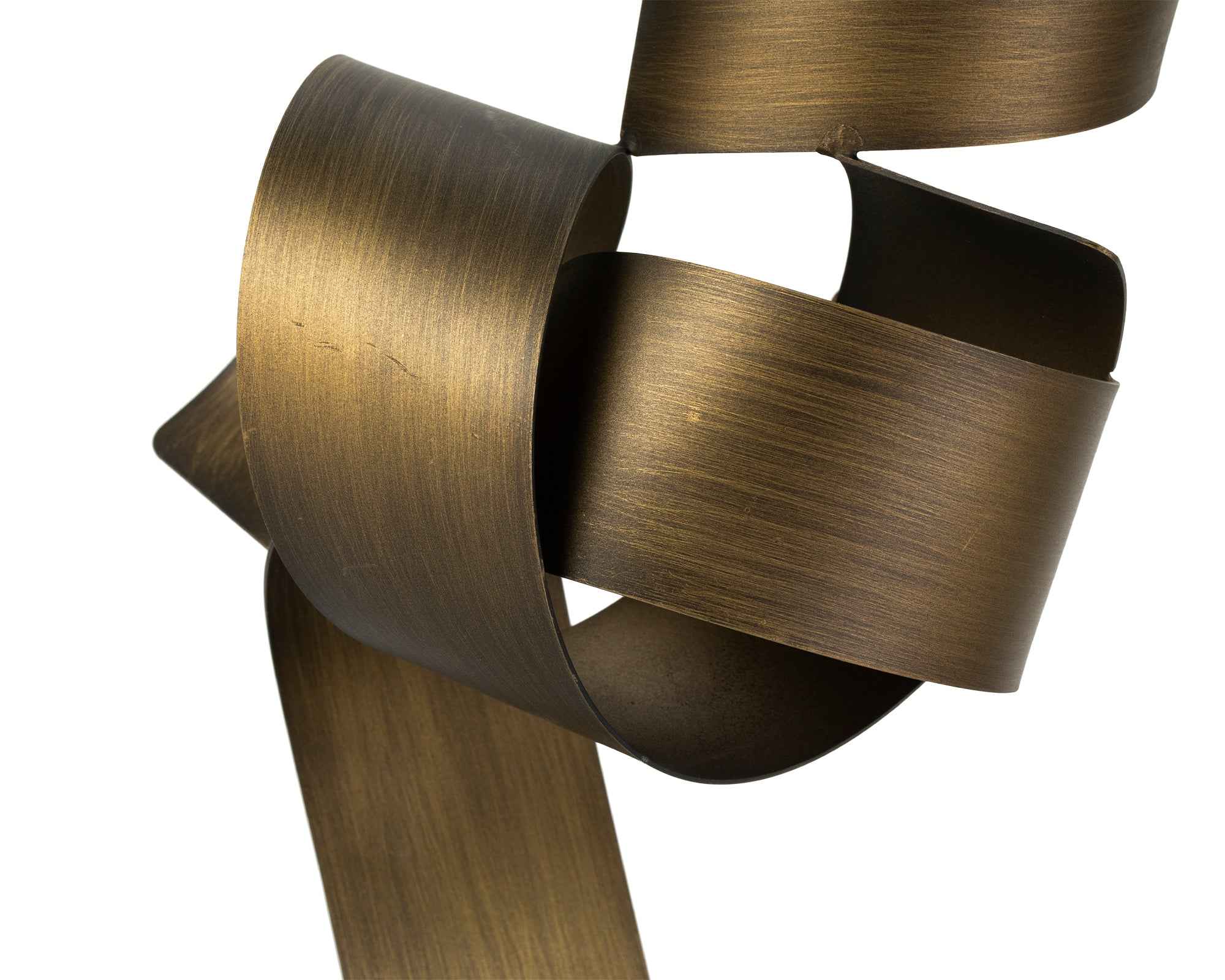 Clavo Table Decoration - Bronze Steel and White