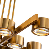 Bloom Pendant Lamp - Antique Brass