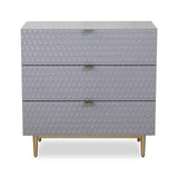 Bolero Chest Of Drawers - Grey High Gloss