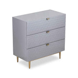 Bolero Chest Of Drawers - Grey High Gloss