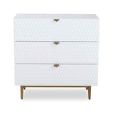 Bolero Chest Of Drawers - White High Gloss