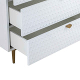 Bolero Chest Of Drawers - White High Gloss