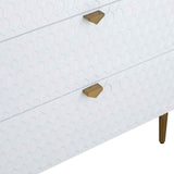Bolero Chest Of Drawers - White High Gloss