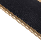 Max Coffee Table  - White Marble/Painted Brass