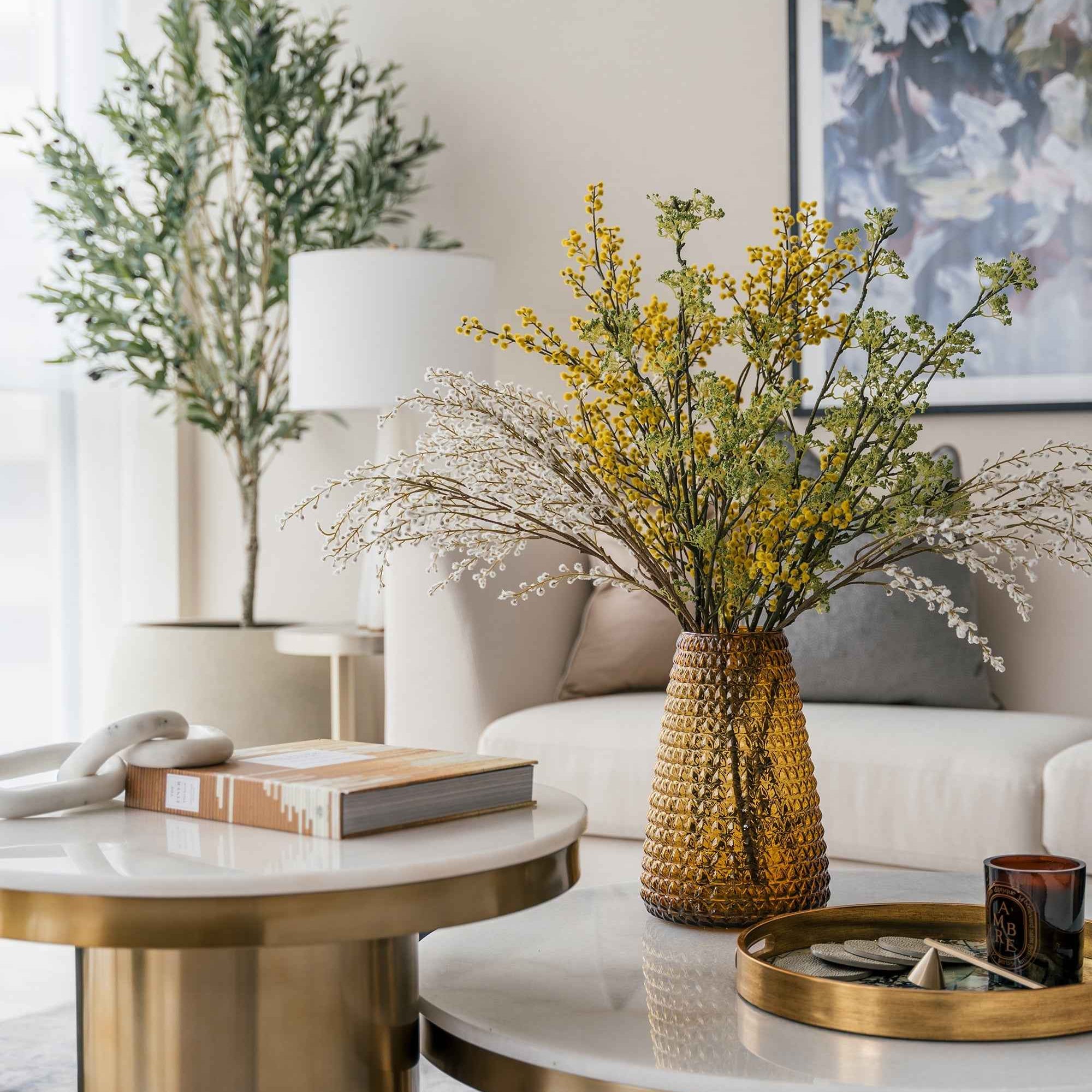 Camden Coffee Table - White Marble