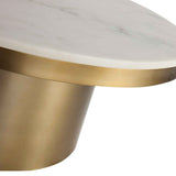 Camden Coffee Table - White Marble