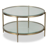 Liang & Eimil Adlon Coffee Table with Brushed Brass Finish