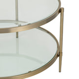 Liang & Eimil Adlon Coffee Table with Brushed Brass Finish