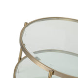 Liang & Eimil Adlon Coffee Table with Brushed Brass Finish