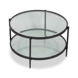 Adlon Coffee Table - Industrial Brown