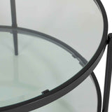 Adlon Coffee Table - Industrial Brown