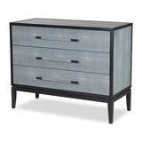 Bologna Chest Of Drawers - Grey Leather Look