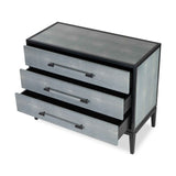 Bologna Chest Of Drawers - Grey Leather Look