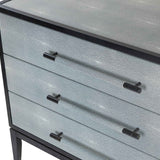 Bologna Chest Of Drawers - Grey Leather Look