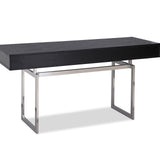 Hamilton Desk  -  Polished Stainless