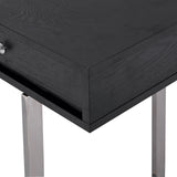Hamilton Desk  -  Polished Stainless