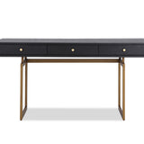 Hamilton Desk  -  Antique Brass