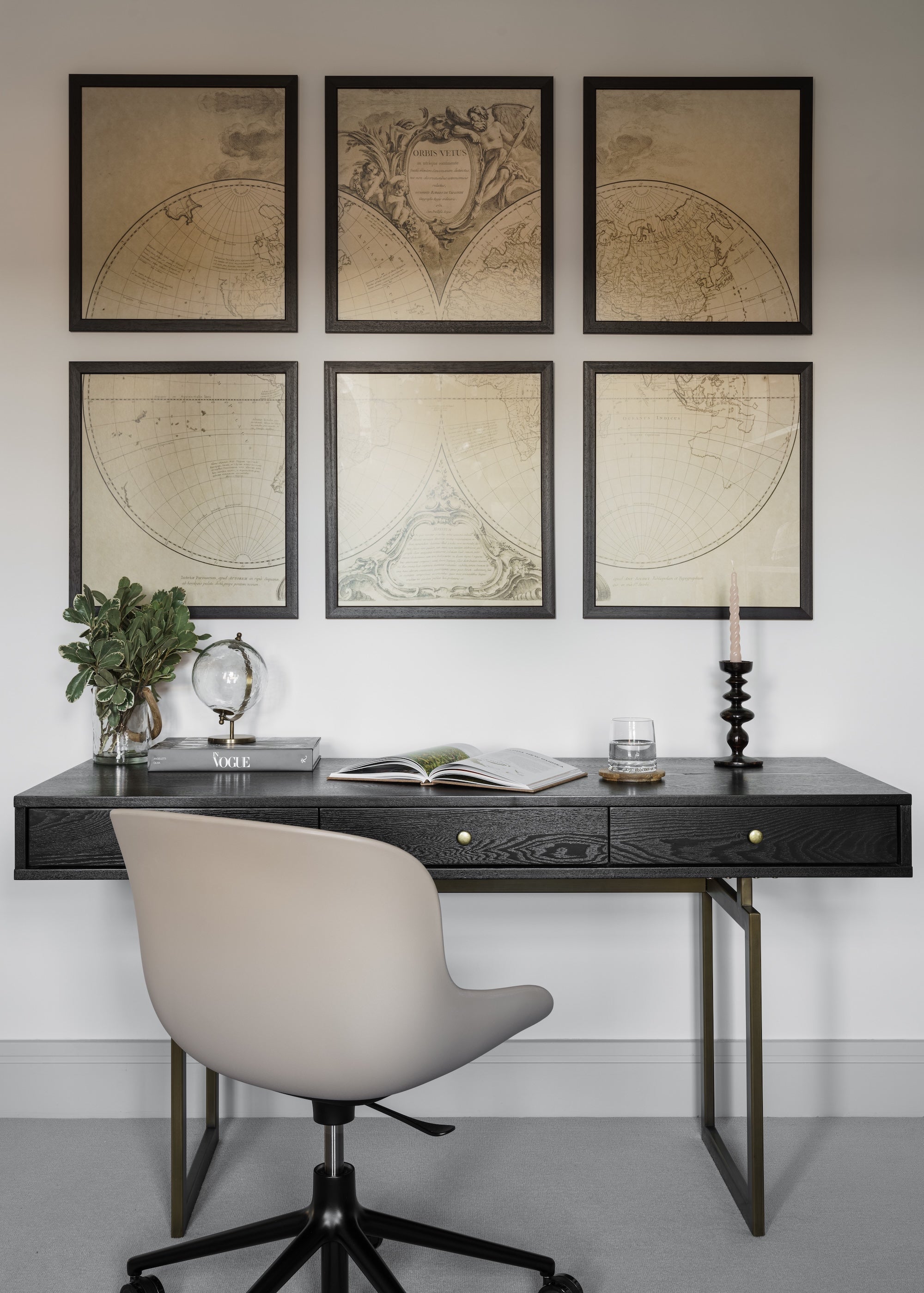 Liang & Eimil Hamilton Desk in Brass