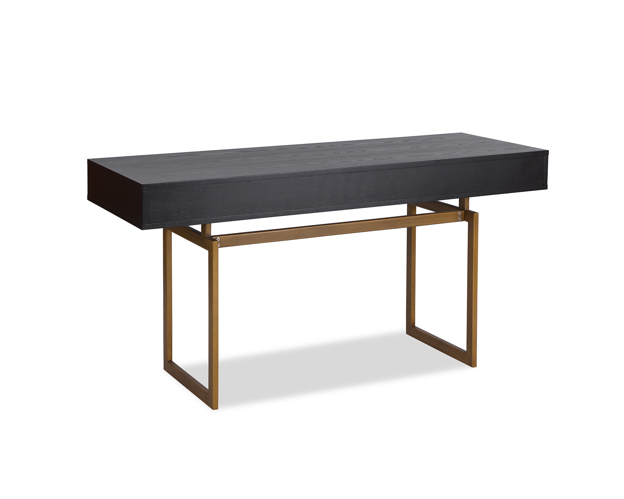 Hamilton Desk  -  Antique Brass