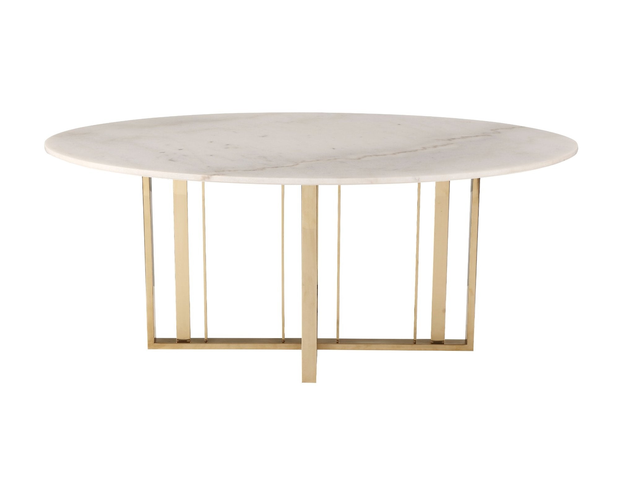 Liang & Eimil Fenty Dining Table in Brass