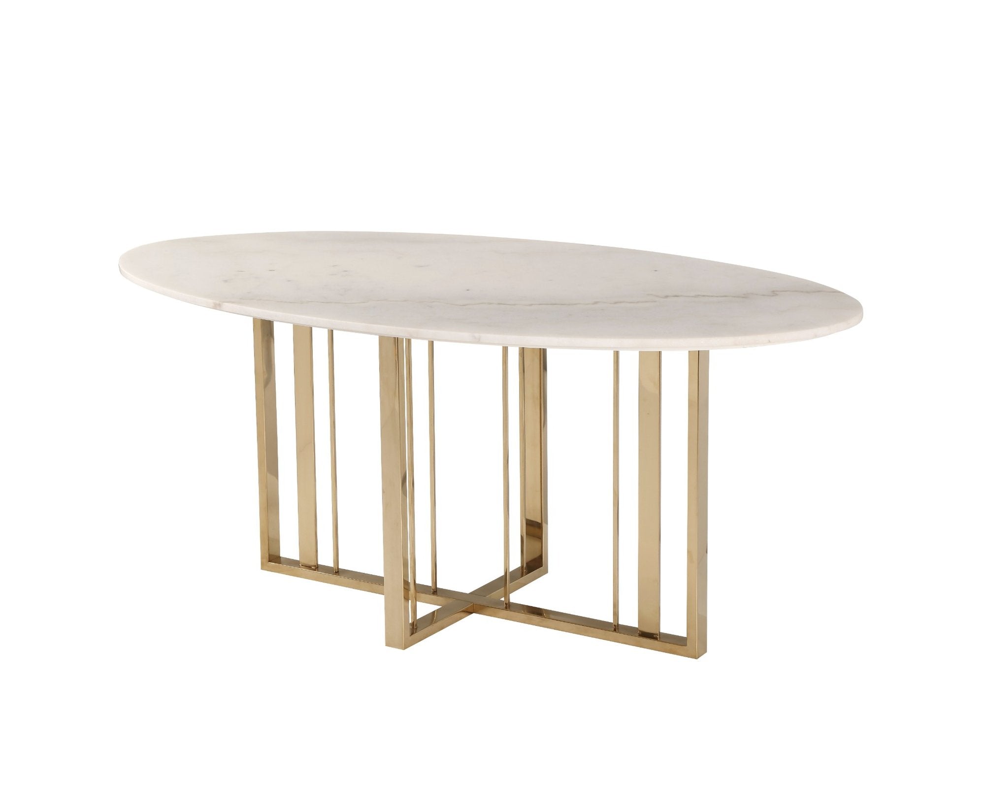 Liang & Eimil Fenty Dining Table in Brass