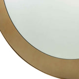 Camden Circular Mirror - Brushed Brass