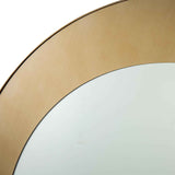 Camden Circular Mirror - Brushed Brass