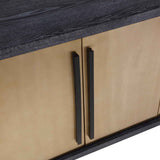 Camden Sideboard - Ebony Ash Brushed Brass