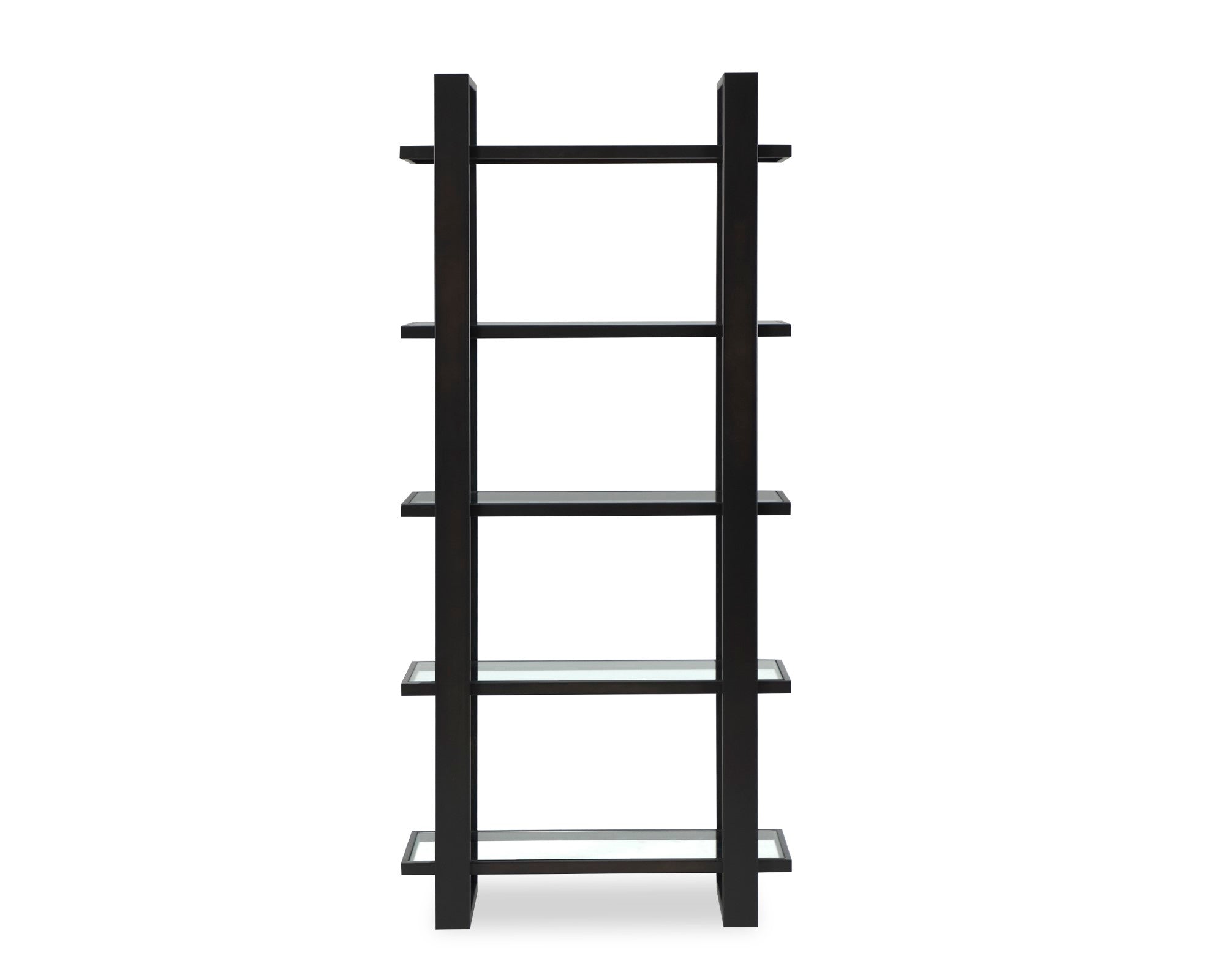 Arundel Shelving  - Glass/Industrial Brown