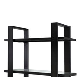 Arundel Shelving  - Glass/Industrial Brown