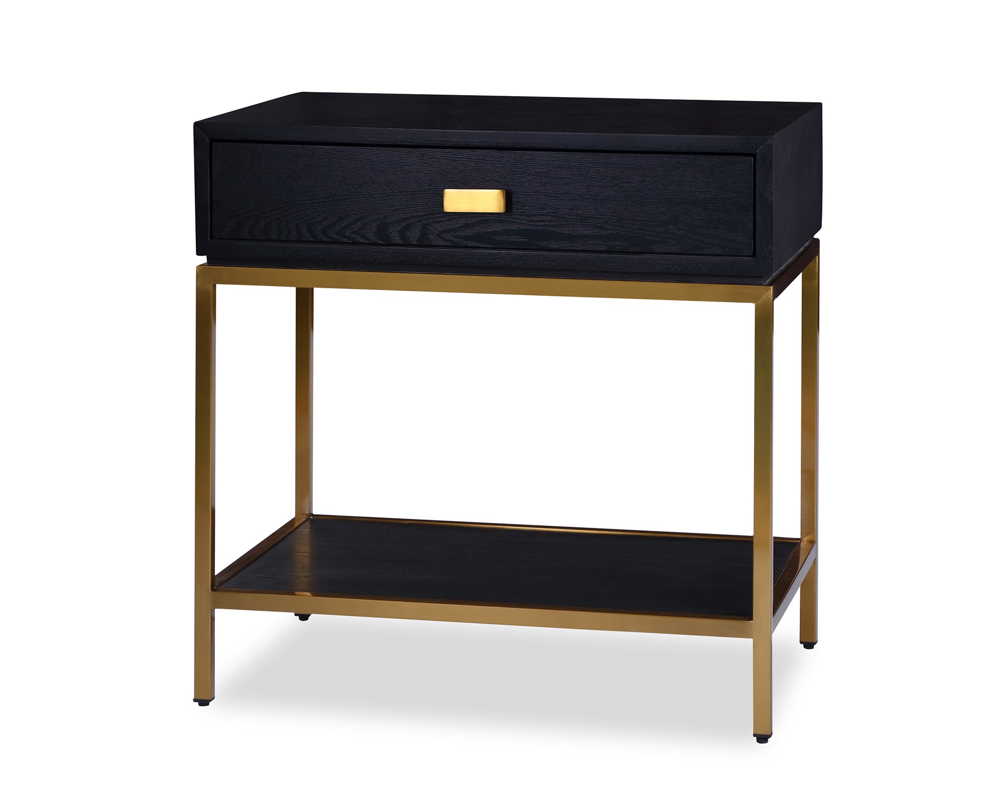 Liang & Eimil Levi Gold & Wenge Bedside Table